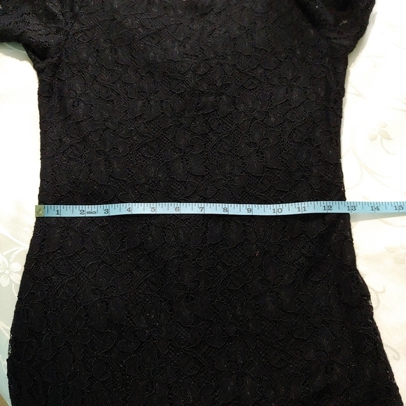 Aritzia Babaton Rafael Black Lace Dress - Picture 12 of 15